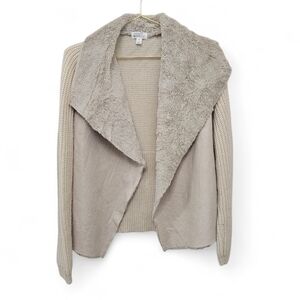 Market & Spruce Beige Cardigan